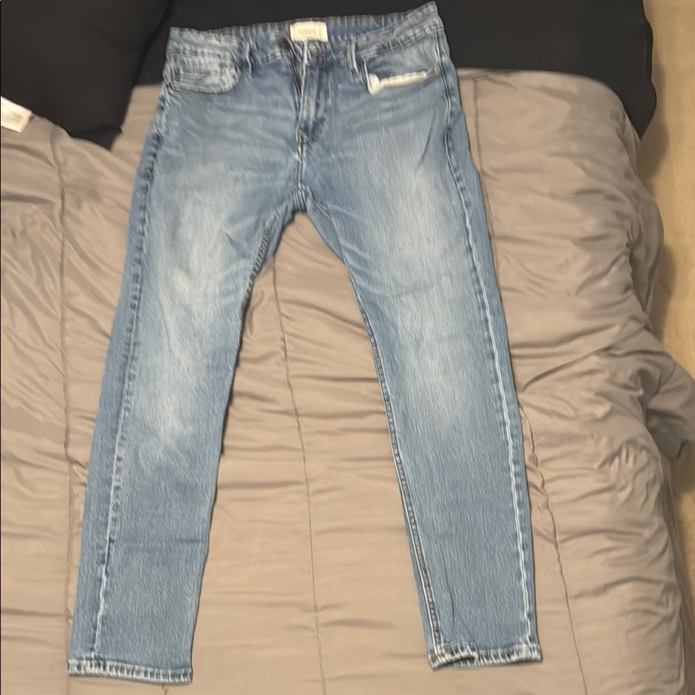 Pull & Bear Slim Blue Denim Jeans